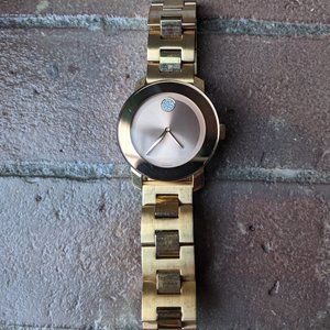 Movado BOLD Rose Gold Watch